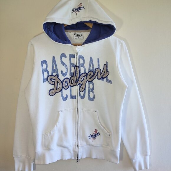 LA Dodgers G-lll Sports Hoodie Jacket Full Zip Sweatshirt Sz Medium Baseball - Picture 1 of 10
